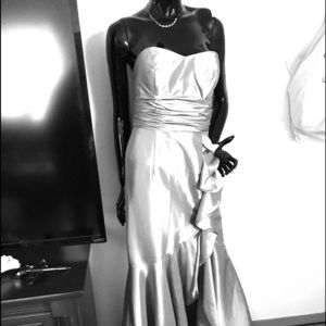 Prom evening mermaid goddess gown